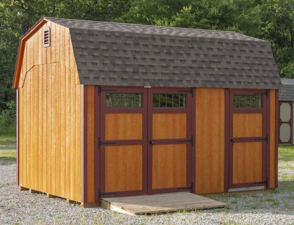 10x14 Custom Madison Series Dutch Barn With Ramp