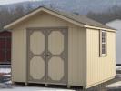 10x12 prefab peak storage shed for sale at Pine Creek Structures of Spring Glen/Hegins