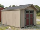 10x14 Front Entry Peak Style Storage Shed