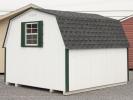 10x10 Madison Mini Barn Shed Back with Window