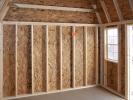 10x12 Dutch Barn Storage Shed Interior