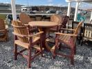 Poly Pub Table and Pub Chairs from Pine Creek Structures in Harrisburg, PA